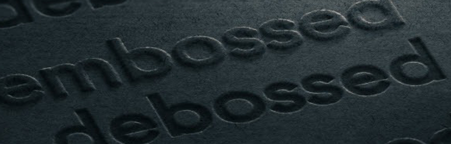 Embossed/Debossed